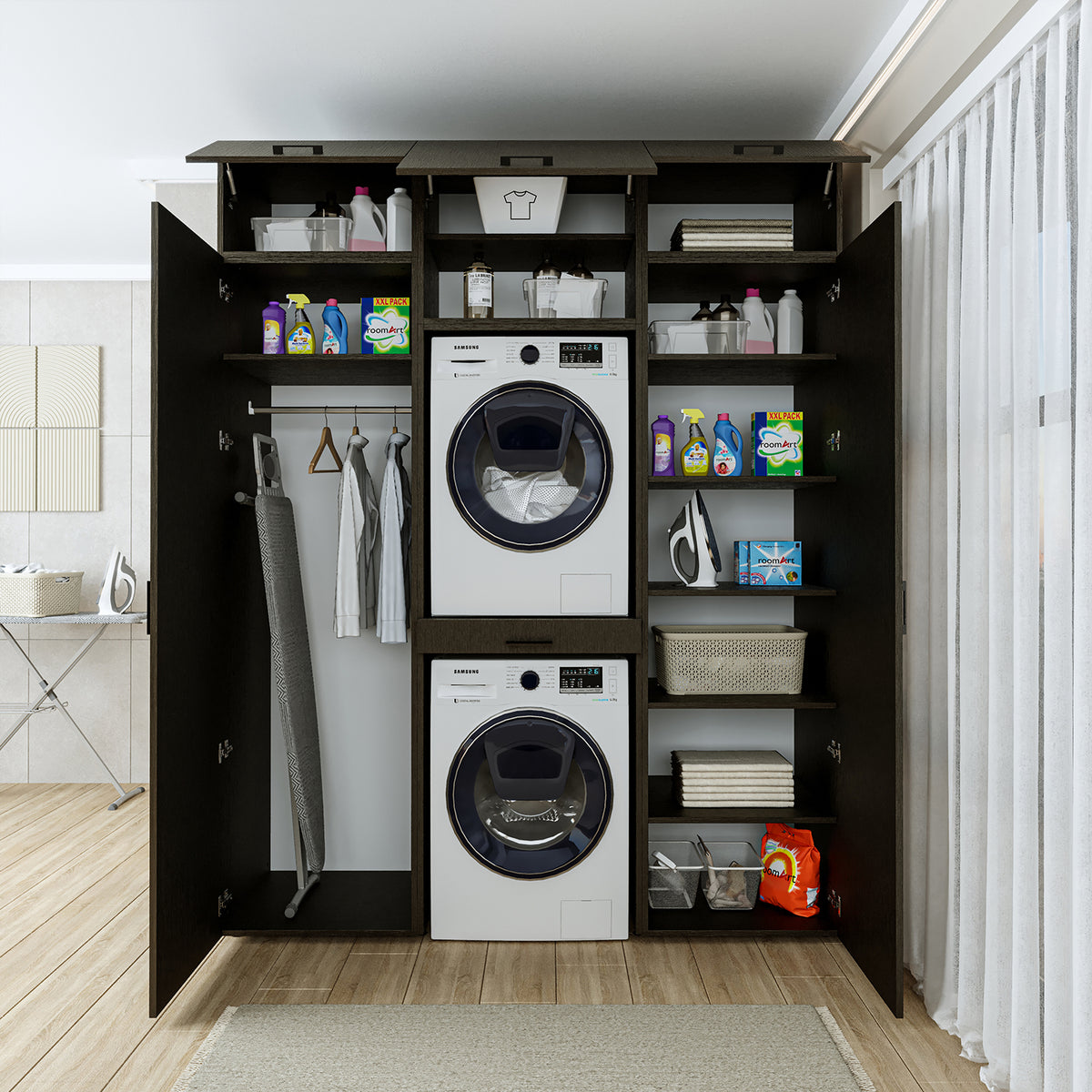 mueble de baño, lavabo, mueble de baño, mueble de baño, baño, con, mueble de baño, mueble de baño, conjunto, lavabo, mueble, baño, armarios de baño, armario, baño, invitados, wc, armario lavadora, estante lavadora, armario sobrebañera