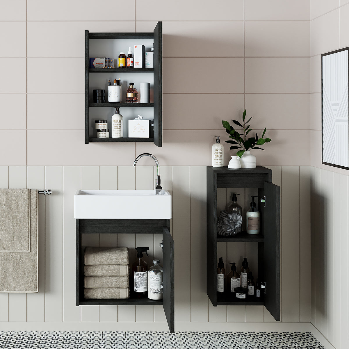 mobile da bagno, lavabo, mobile da bagno, mobile da bagno, bagno, con, mobiletto, mobile da bagno, set, lavabo, mobili, bagno, mobili da bagno, armadio, bagno, ospite, wc, mobile per lavatrice, scaffale per lavatrice, mobile sopravasca