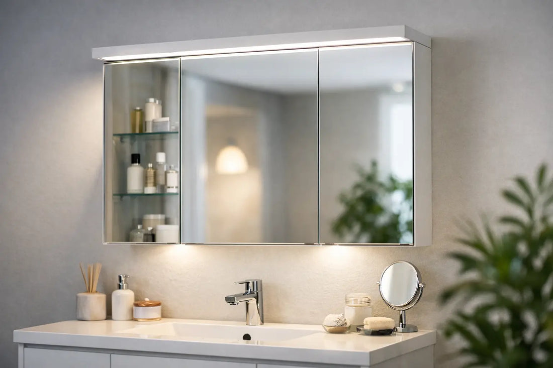 Beleuchtung für den Spiegelschrank richtig auswählen