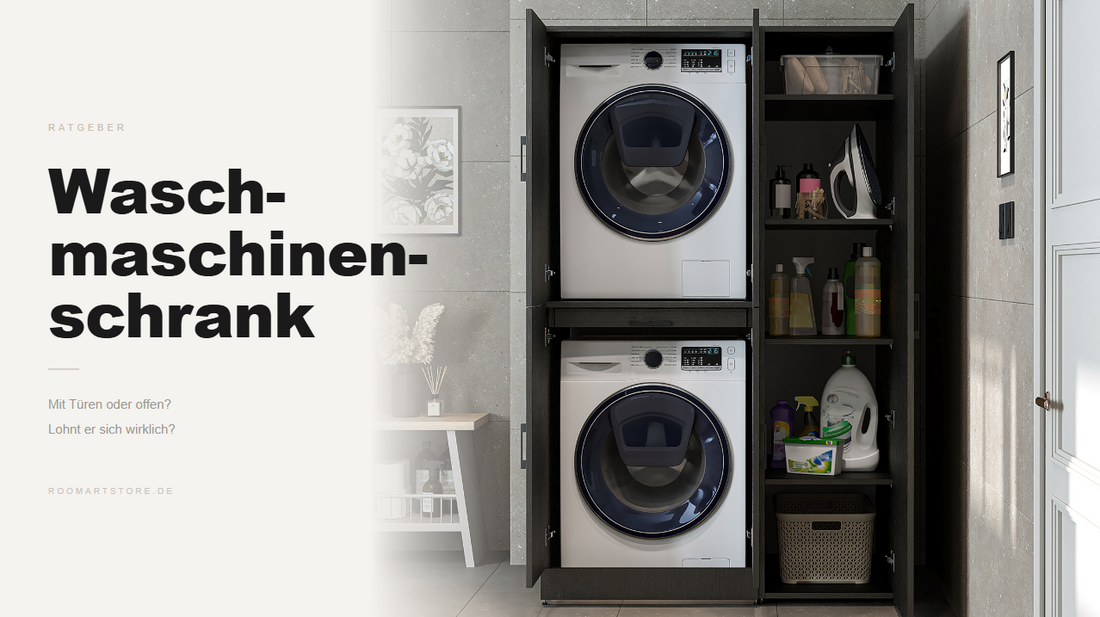 Waschmaschinenschrank — lohnt er sich wirklich, und brauche ich Türen?