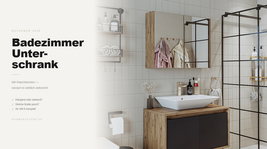 Badezimmer Unterschrank mit Waschbecken — worauf es wirklich ankommt