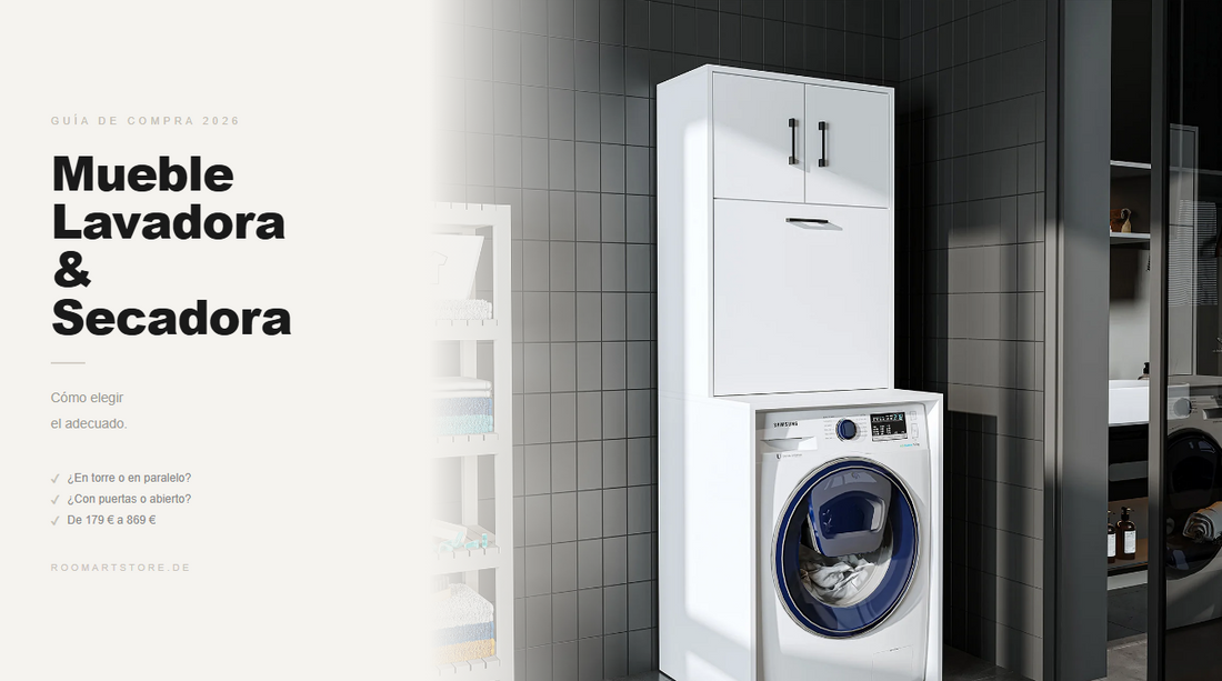 Mueble para Lavadora y Secadora — cómo elegir el adecuado