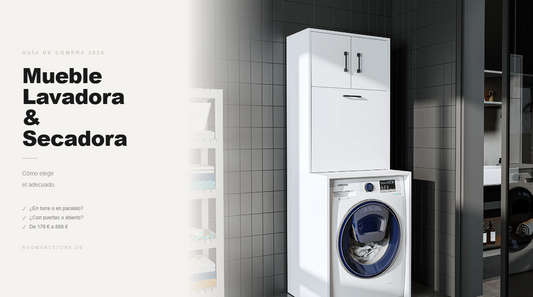 Mueble para Lavadora y Secadora — cómo elegir el adecuado