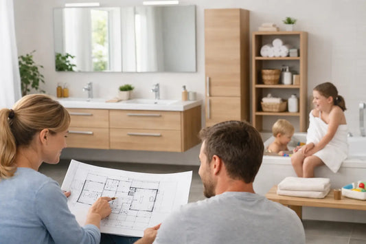 Leitfaden Badmöbel fürs Familienbad richtig planen