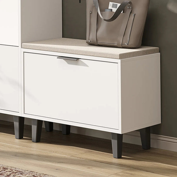 Roomart Sitzbank NORD mit Schuhklappe und Sitzkissen, 73,6 cm, in 2 Farben