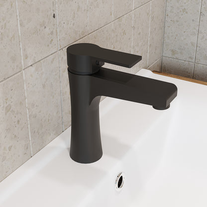Roomart Waschtischarmatur, Wasserhahn für Bad und Gäste-WC, in 2 Farben