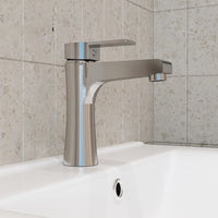 Roomart Waschtischarmatur, Wasserhahn für Bad und Gäste-WC, in 2 Farben