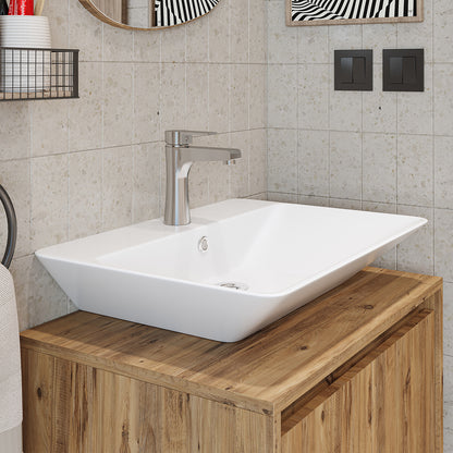 Roomart Waschtischarmatur, Wasserhahn für Bad und Gäste-WC, in 2 Farben