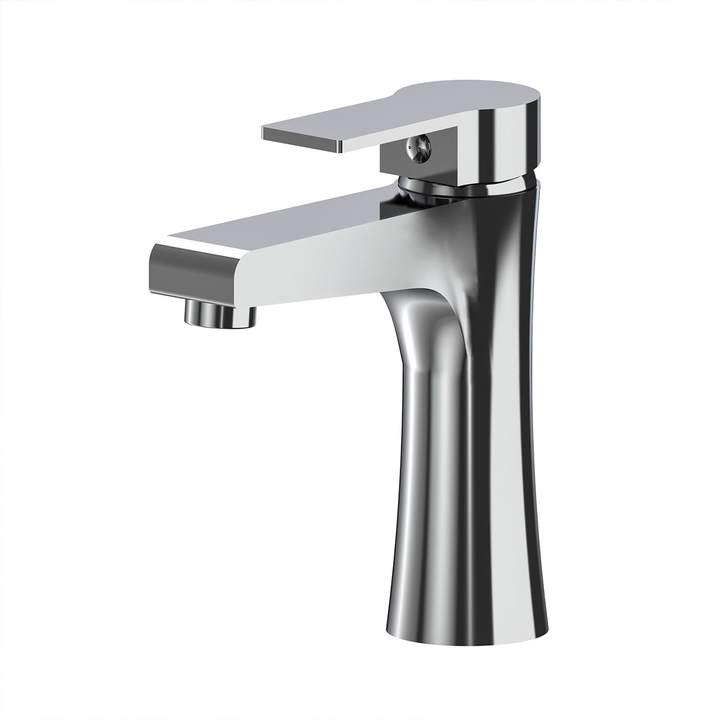 Roomart Waschtischarmatur, Wasserhahn für Bad und Gäste-WC, in 2 Farben