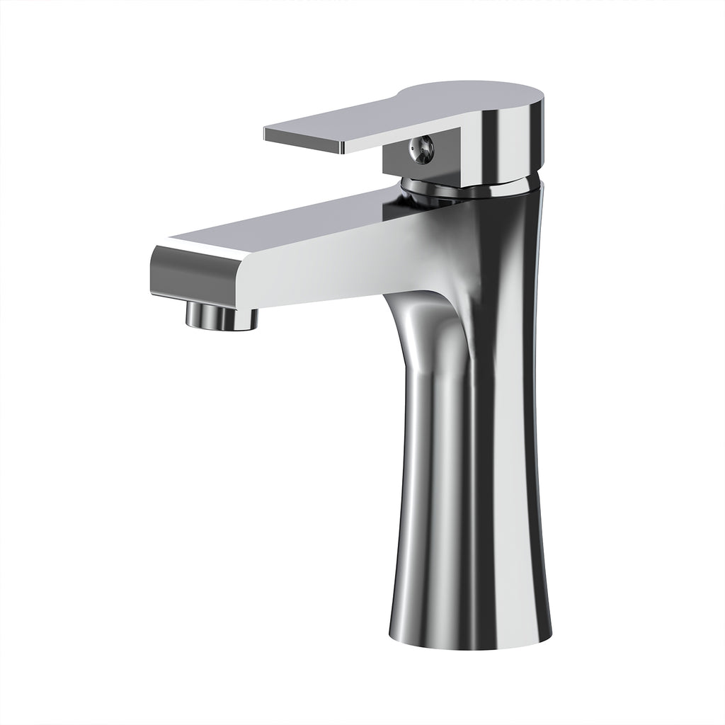 Roomart Waschtischarmatur, Wasserhahn für Bad und Gäste-WC, in 2 Farben