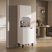 Roomart Küchenschrank DEFNE, 182 cm, mit offener Nische für Kaffeemaschine, in 5 Farben
