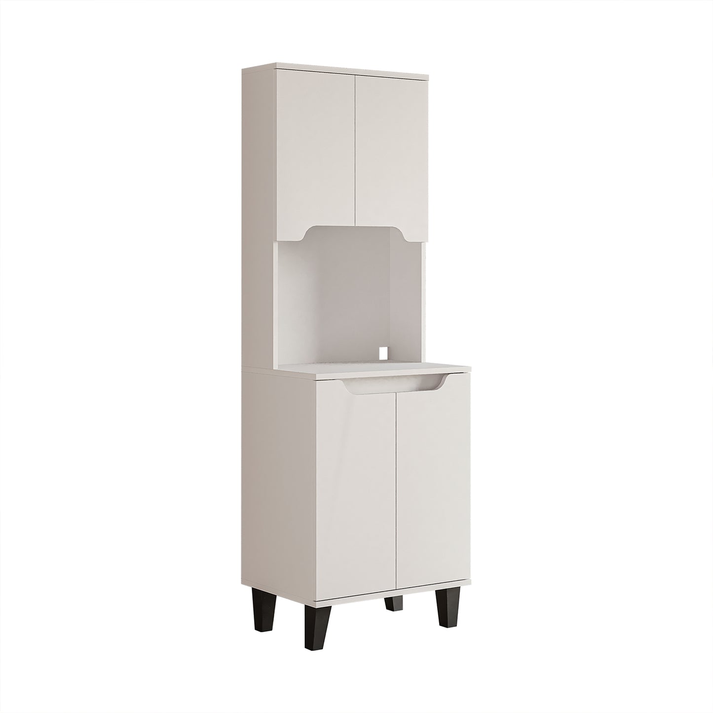 Roomart Küchenschrank DEFNE, 182 cm, mit offener Nische für Kaffeemaschine, in 5 Farben