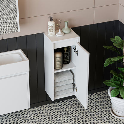 Badmöbelset • PUNTO • Unterschrank mit Waschbecken • Badezimmer Möbel • Gäste WC