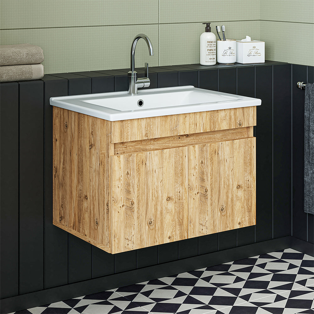 Roomart Atria, Waschbecken mit Unterschrank 65 cm, in 4 Farben, Badezimmermöbel
