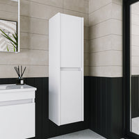 Roomart bathroom furniture set ATRIA 65 cm vanity unit with washbasin mirror cabinet tall cabinet - mirror bathroom, mirror cabinet bathroom 60 cm wide, bathroom mirror cabinet, mirror cabinet with lighting, mirror cabinet 80 cm wide, mirror cabinets for bathroom, mirror cabinets for bathroom