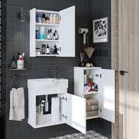 Ensemble de meubles de salle de bain - PUNTO - Meuble sous vasque - Meubles de salle de bain - Gäste WC - armoire de salle de bain, lavabo, meuble de salle de bain, armoire de salle de bain, avec, meuble sous vasque, meuble de salle de bain, ensemble, lavabo, meuble, meuble de salle de bain, salle de bain, armoires de salle de bain, schm