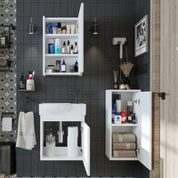 Ensemble de meubles de salle de bain - PUNTO - Meuble sous vasque - Meubles de salle de bain - Gäste WC - armoire de salle de bain, lavabo, meuble de salle de bain, armoire de salle de bain, avec, meuble sous vasque, meuble de salle de bain, ensemble, lavabo, meuble, meuble de salle de bain, salle de bain, armoires de salle de bain, schm