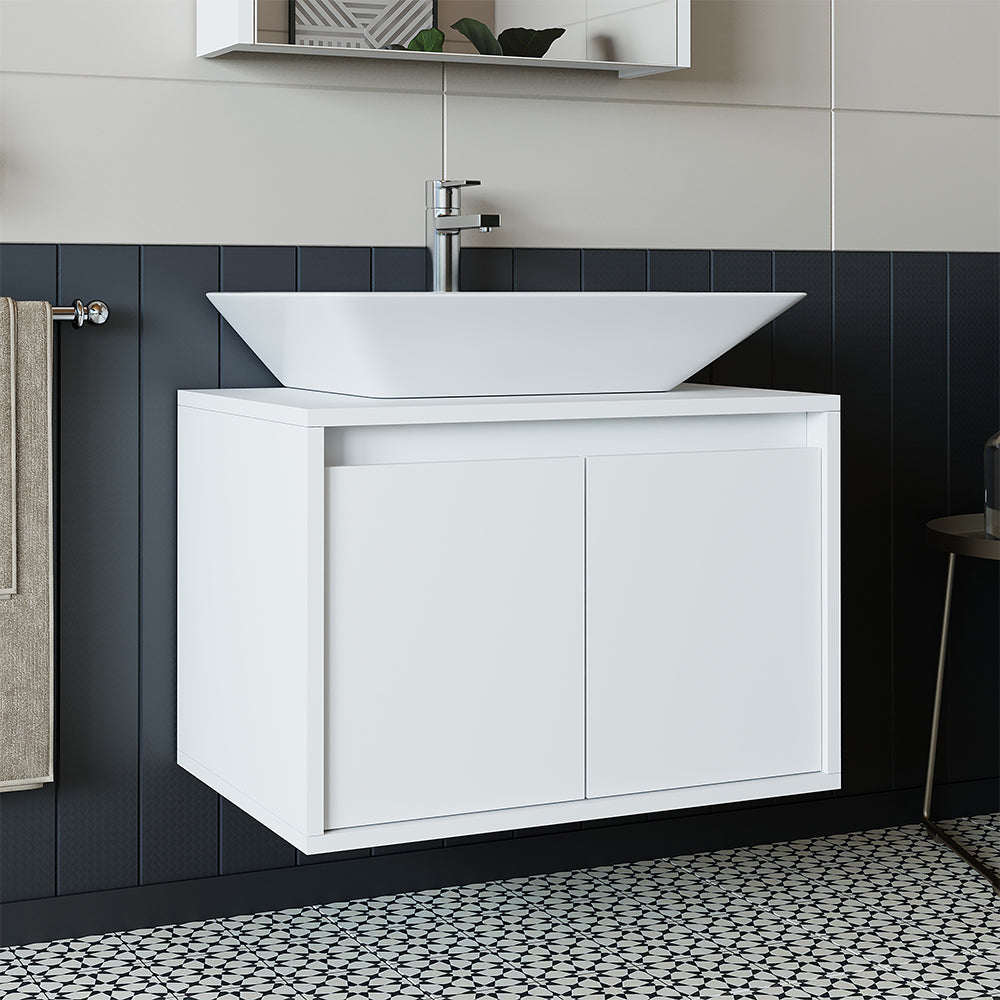 Roomart Waschbecken mit Unterschrank 65 cm  in 4 Farben Badezimmermöbel