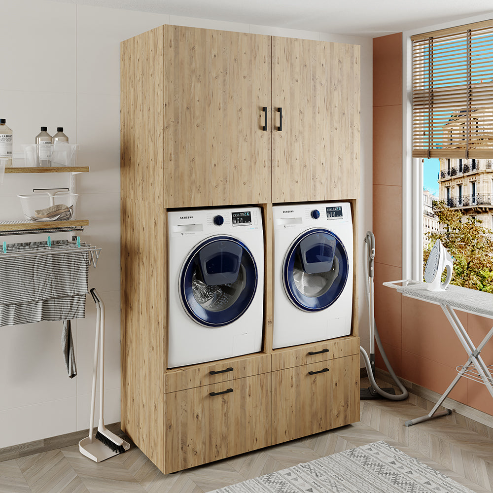 Roomart – Trockner Waschmaschine für Waschmaschinenüberschrank und