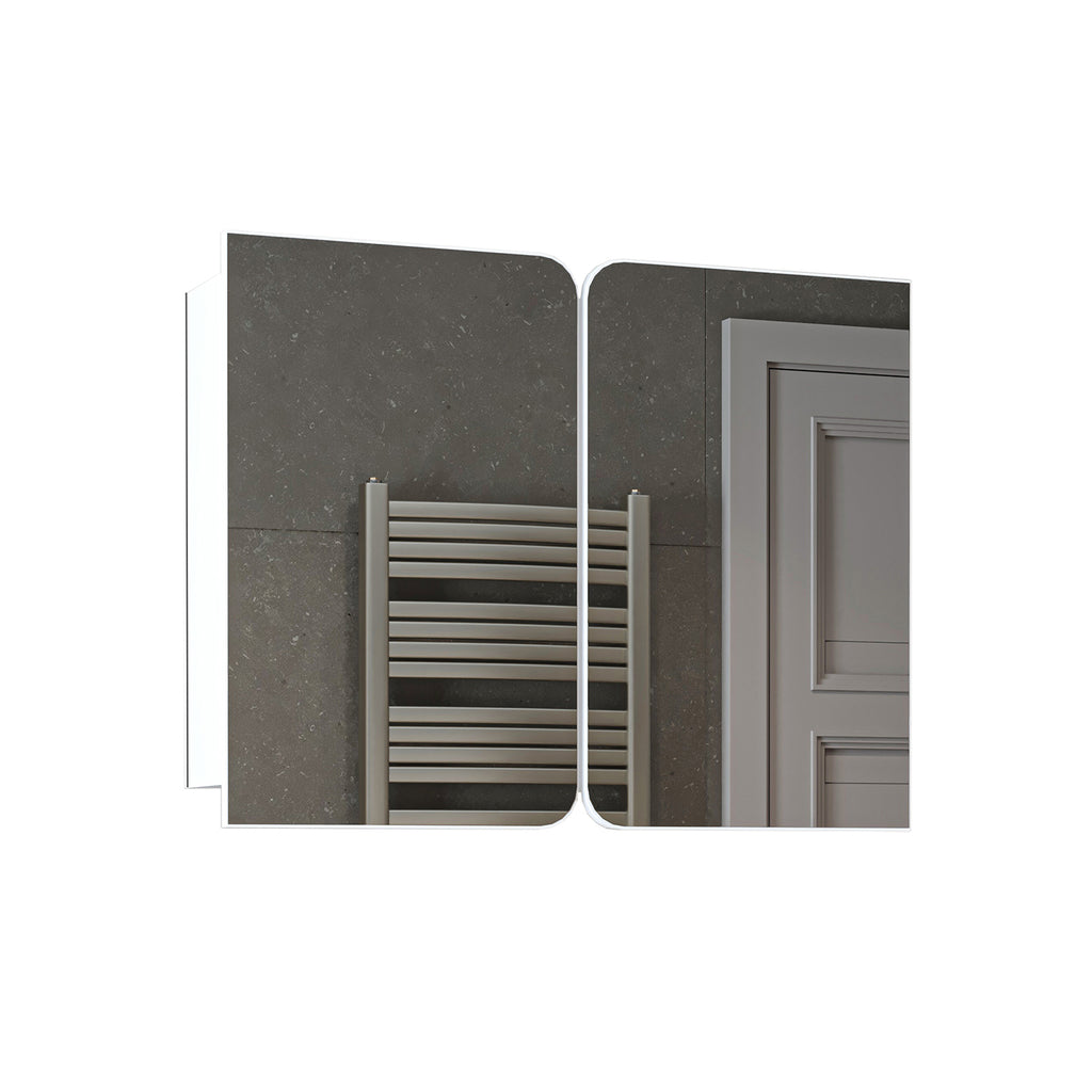 Roomart 3-teiliges Badmöbel-Set LYCIA, 49 cm, Waschtisch, Spiegelschrank und Hochschrank, in 4 Farben