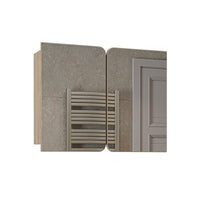 Roomart 3-teiliges Badmöbel-Set LYCIA, 49 cm, Waschtisch, Spiegelschrank und Hochschrank, in 4 Farben