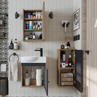 Ensemble de meubles de salle de bain - PUNTO - Meuble sous vasque - Meubles de salle de bain - Gäste WC - armoire de salle de bain, lavabo, meuble de salle de bain, armoire de salle de bain, avec, meuble sous vasque, meuble de salle de bain, ensemble, lavabo, meuble, meuble de salle de bain, salle de bain, armoires de salle de bain, schm