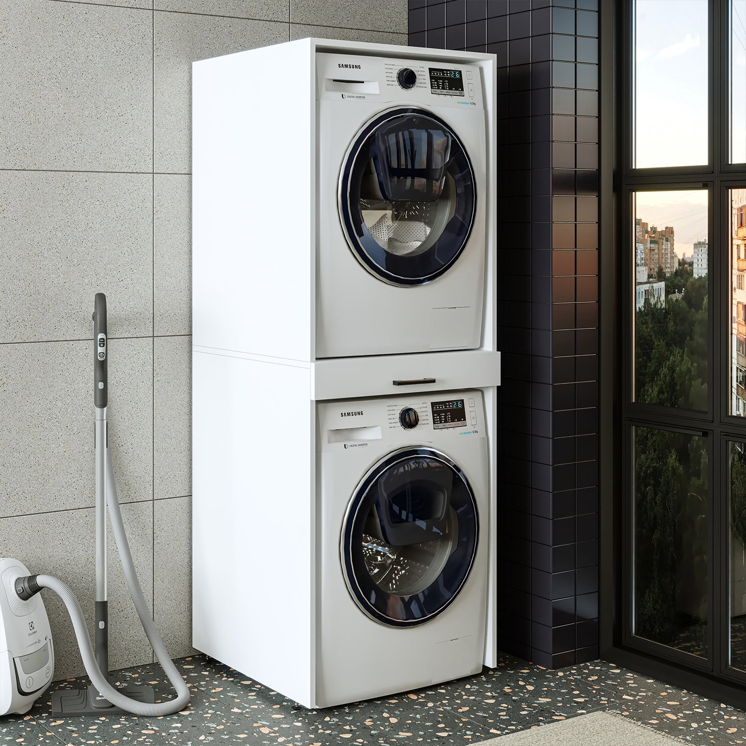 & Roomart Farben – für Trockner Waschmaschinenschrank in Waschmaschine 3