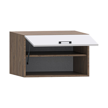 Armadio superiore Roomart DORA adatto all'armadio per lavatrice Dora largo 70 cm, HBT: 44x70 x73,8 cm