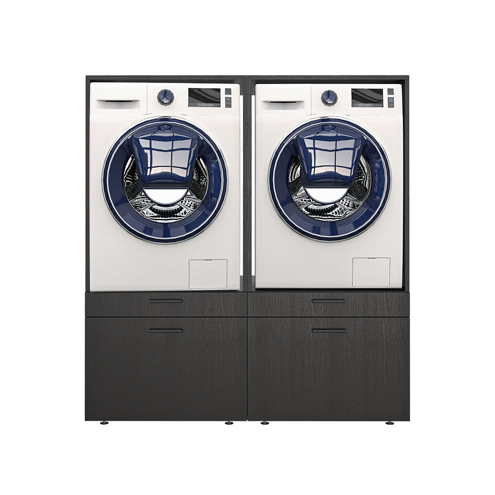 Roomart Waschmachinen Doppelschrrank Überbauschrank, 134 cm Breit, mit Ausziehbrett, in 3 Farben Roomart Waschmachinen Doppelschrrank Überbauschrank, 134 cm Breit, mit Ausziehbrett, in 3 Farben - waschmaschinenschrank, waschmaschinenregal, waschturm, schr