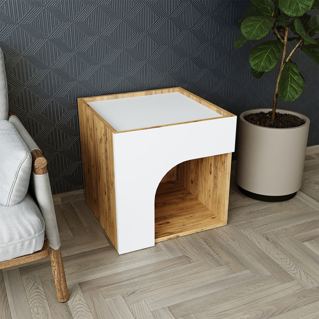 Roomart Tierhaus für Hunde & Katzen – Haustierhöhle RINO