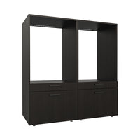 Roomart Waschmachinen Doppelschrrank Überbauschrank, 134 cm Breit, mit Ausziehbrett, in 3 Farben Roomart Waschmachinen Doppelschrrank Überbauschrank, 134 cm Breit, mit Ausziehbrett, in 3 Farben - waschmaschinenschrank, waschmaschinenregal, waschturm, schr