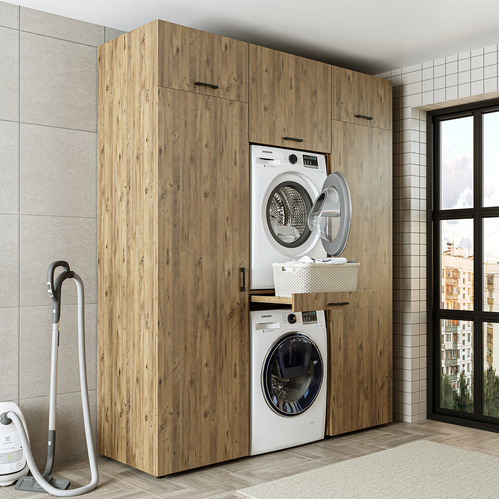 mueble de baño, lavabo, mueble de baño, mueble de baño, baño, con, mueble de baño, mueble de baño, conjunto, lavabo, mueble, baño, armarios de baño, armario, baño, invitados, wc, armario lavadora, estante lavadora, armario sobrebañera