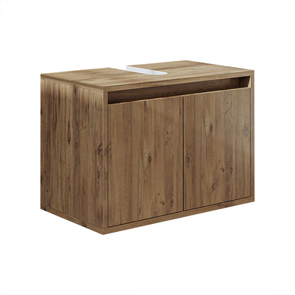 Roomart Badezimmer Unterschrank HBT:45x65x35 cm • Weiß • Eiche • Weiß-Eiche • Anthrazit Eiche