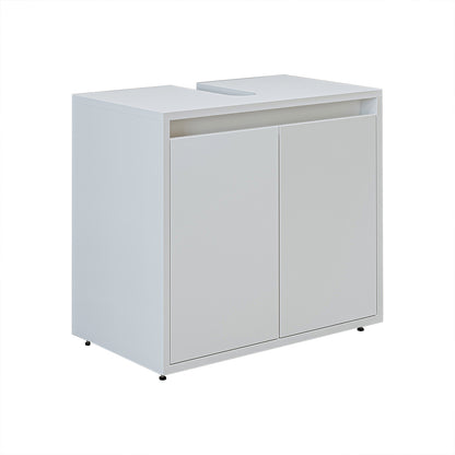 Roomart Badezimmer Unterschrank HBT:55x65x35 cm • Weiß • Eiche • Weiß-Eiche • Anthrazit Eiche