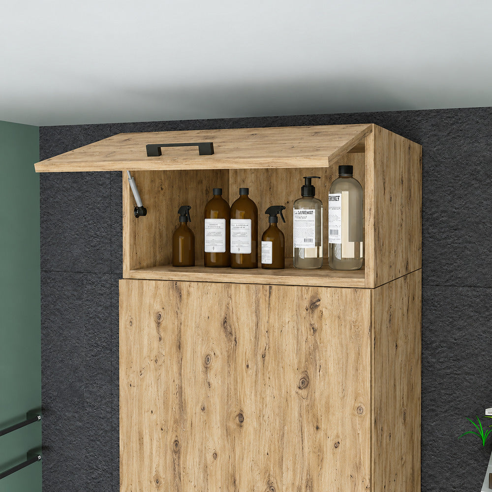 Roomart Aufsatzschrank - 60 cm, Klappschrank mit Gasdruckklappe, in 3 Farben