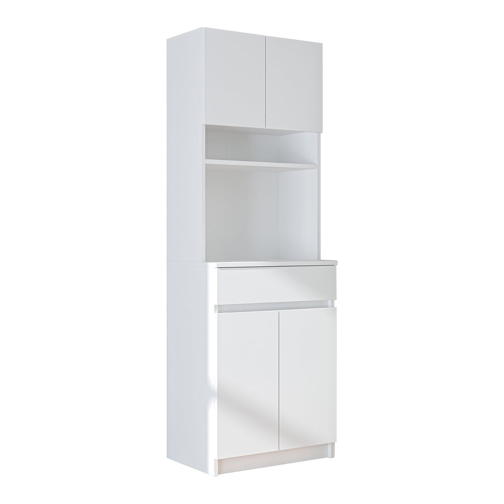 Roomart Küchenschrank NAPOLI, 180 cm, mit offener Nische und Schublade, in 4 Farben