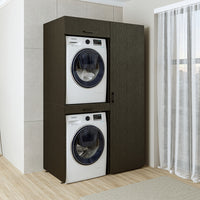 Roomart Hochschrank Waschküche 60 cm – 205 cm hoch, Soft-Close | in 3 Farben