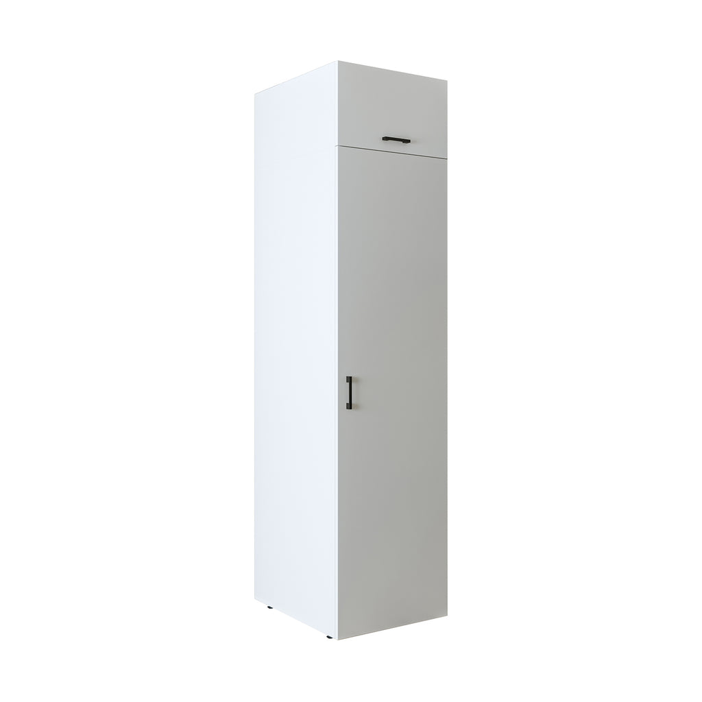 Roomart Hochschrank Waschküche 60 cm – 205 cm hoch, Soft-Close | in 3 Farben