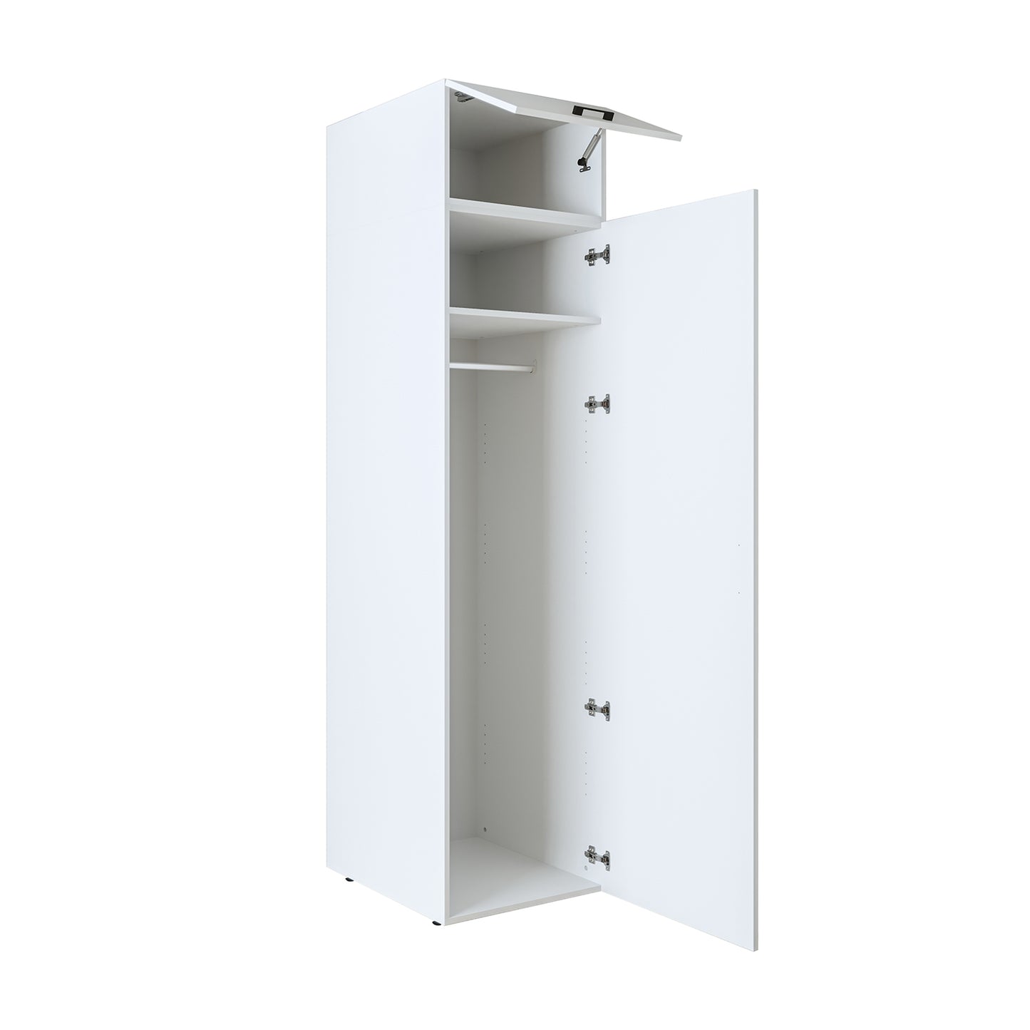 Roomart Hochschrank Waschküche 60 cm – 205 cm hoch, Soft-Close | in 3 Farben