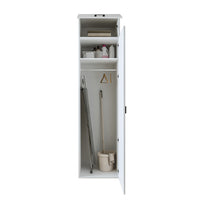Roomart Hochschrank Waschküche 60 cm – 205 cm hoch, Soft-Close | in 3 Farben