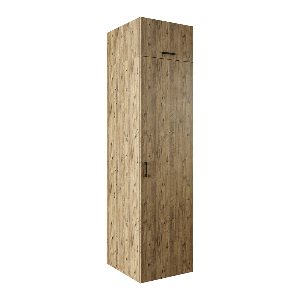 Roomart Hochschrank Waschküche 60 cm – 205 cm hoch, Soft-Close | in 3 Farben