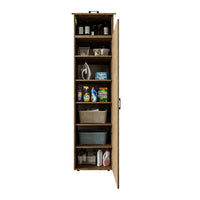 Roomart Hochschrank Waschküche 60 cm – 205 cm hoch, Soft-Close | in 3 Farben