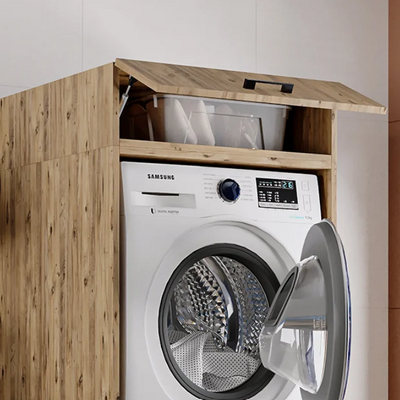Roomart Aufsatzschrank D1, 67 cm, mit Schublade für den Waschmaschinenschrank, in 3 Farben