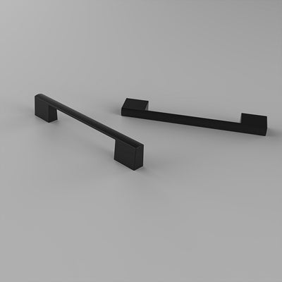 Roomart Möbelgriff, 134 mm, Bohrabstand 96 mm, für Schränke, in Schwarz