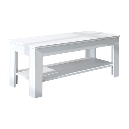 Roomart Couchtisch HELSINKI, 80 oder 110 cm, mit Ablageboden, in 4 Farben