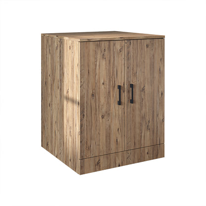 Roomart, Badezimmer Waschmaschinenschrank ATRIA,  Waschmaschinenunterschrank,  BHT: 70x 90 x 69 cm, in Weiß-Eiche, Eiche, Anthrazit Eiche, Weiß