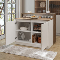 Roomart Kücheninsel, Bartisch, Küchentish - CORTADO - BHT: 120 X 100 X 80 cm