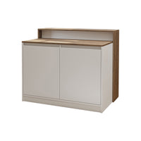 Roomart Kücheninsel, Bartisch, Küchentish - CORTADO - BHT: 120 X 100 X 80 cm