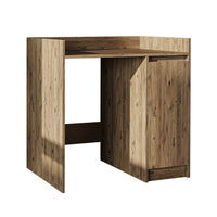 Roomart Waschmaschinenschrank DERIN-II – Waschmaschinen-Überbauschrank  – 100×180×65 cm – Waschküchen- & Hauswirtschaftsschrank – Weiß, Weiß-Eiche, Eiche & Anthrazit-Eiche