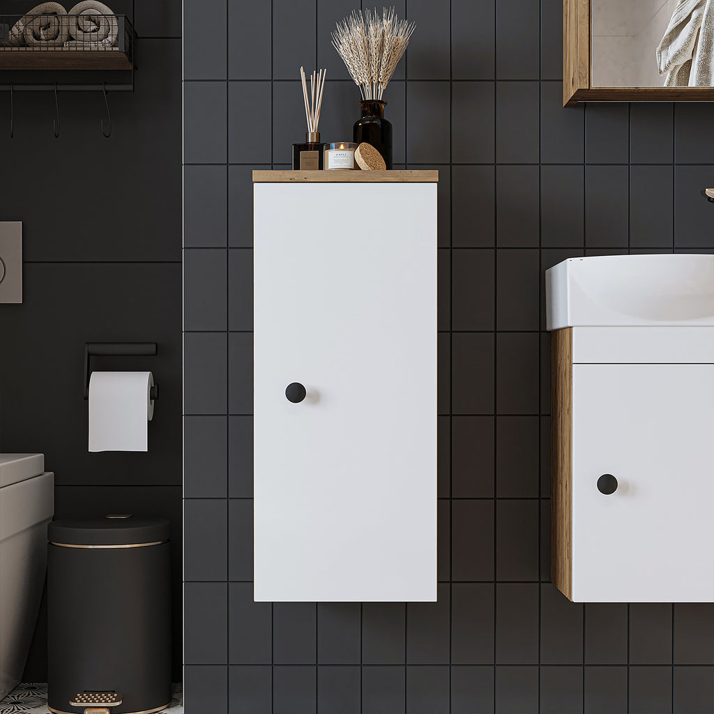 Ensemble de meubles de salle de bains - PUNTO - Meuble sous vasque - Meubles de salle de bains - WC invités